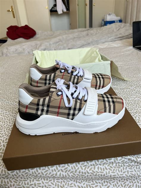 used burberry mens trainers|Burberry Sneakers Men for sale .